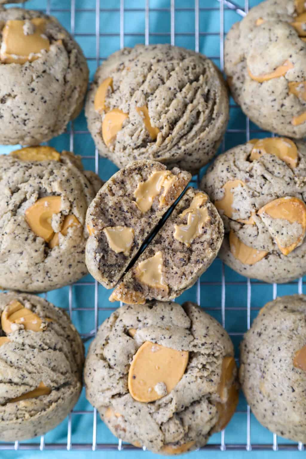 Caramelized White Chocolate And Espresso Cookies - Fat Girl Hedonist