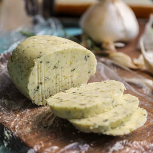 garlic herb compound butter