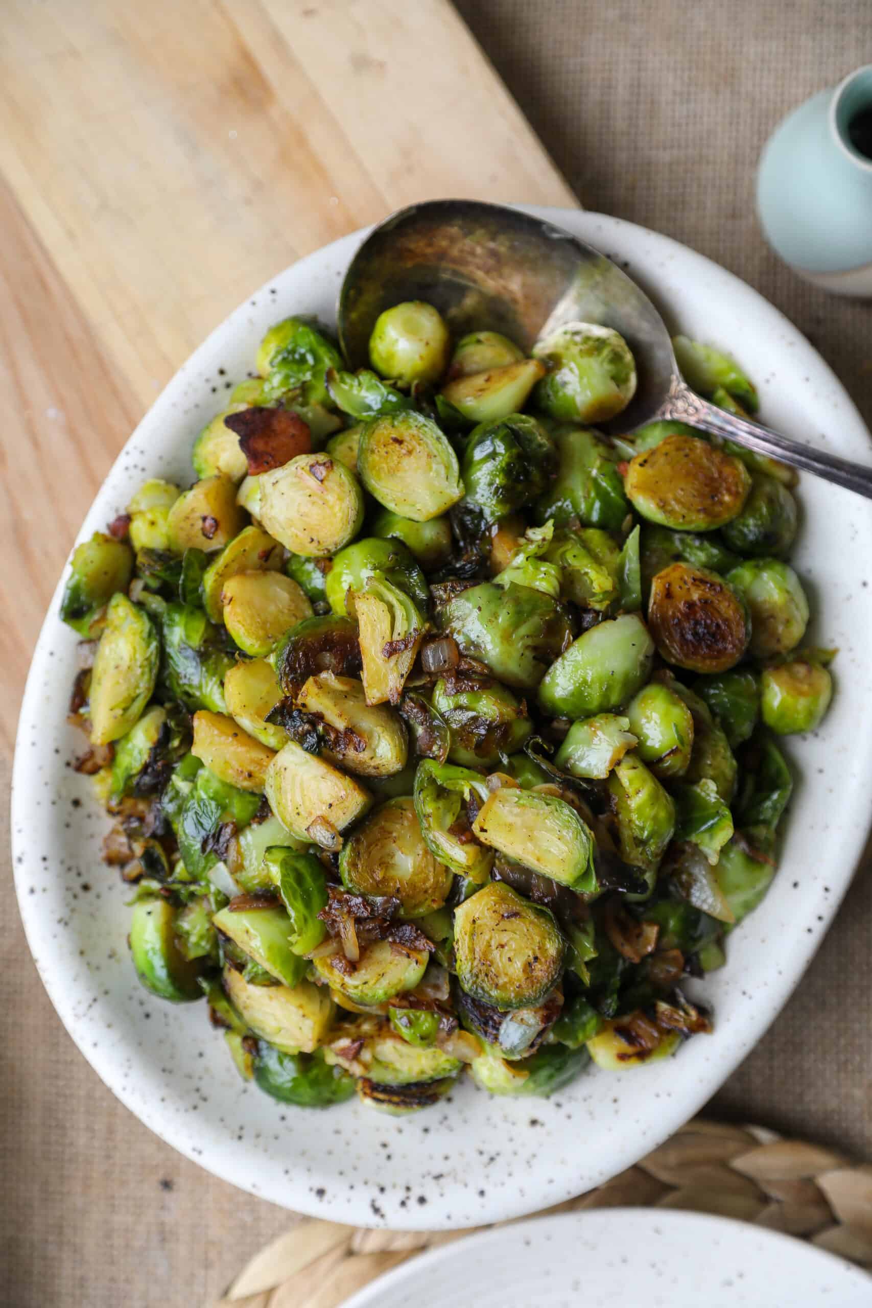 Keto Brussel Sprouts with Bacon
