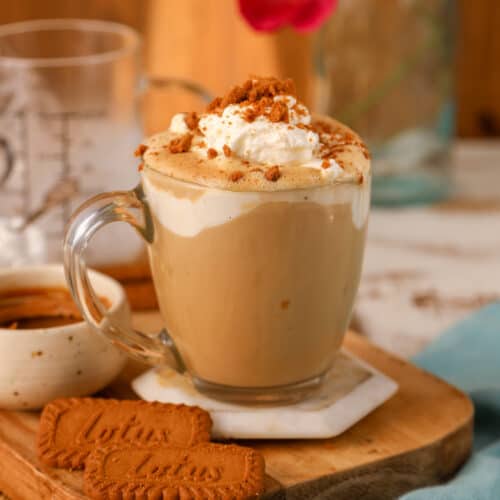 cookie butter latte