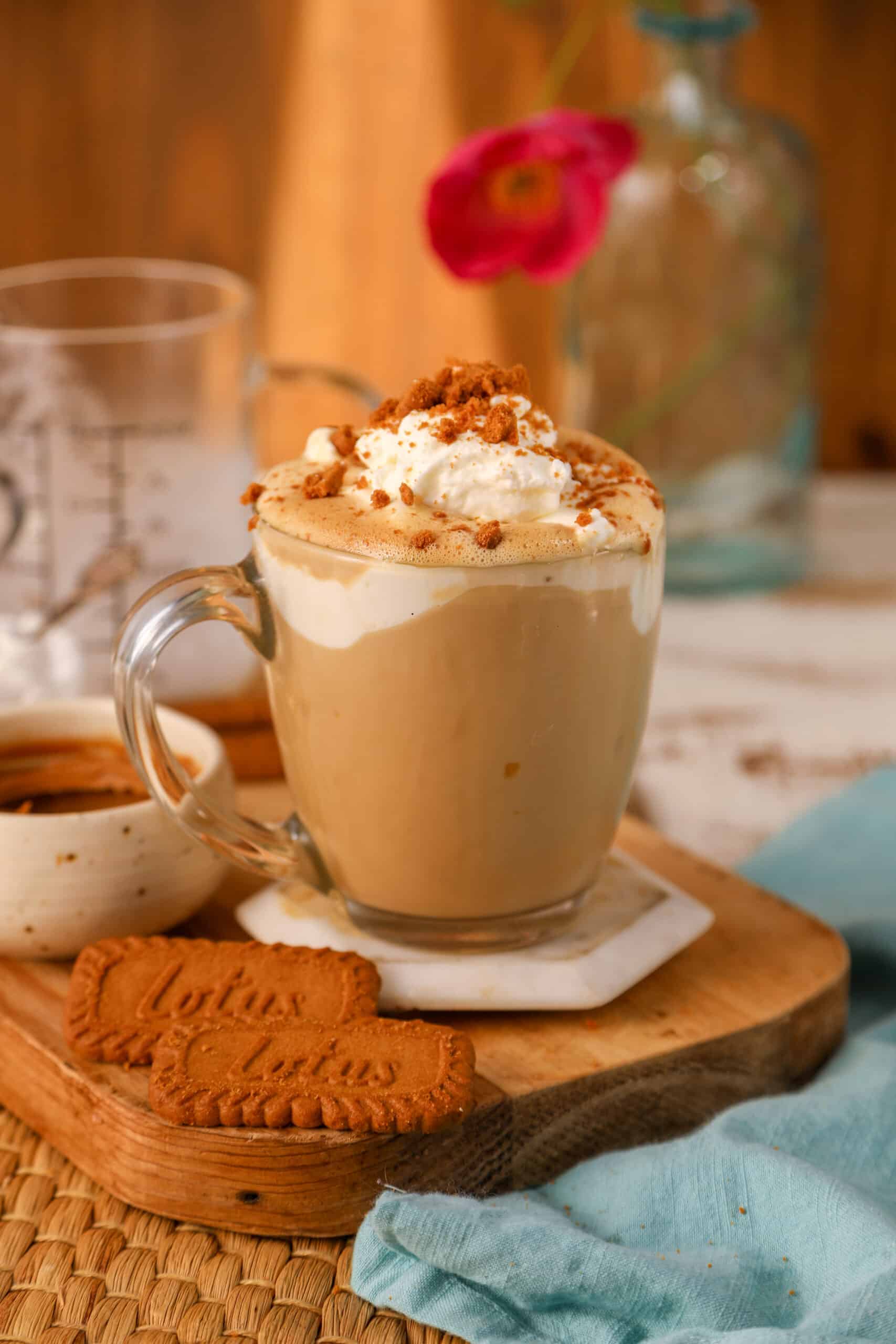 cookie butter latte